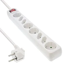 InLine Steckdosenleiste 3 m Weiß 8 St.