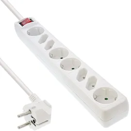 InLine Steckdosenleiste 3 m Weiß 8 St.