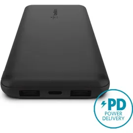 Belkin BOOST Charge PB 10.000mAh +USB-A/USB-C Kab.15cm BPB011btBK