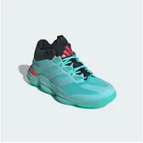 adidas Herren Handballschuhe Court Stabil, Größe 42 in Blau FLAAQU/FLAAQU/SELURE