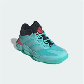 adidas Herren Handballschuhe Court Stabil, Größe 42 in Blau FLAAQU/FLAAQU/SELURE