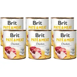 BRIT PATE & MEAT CHICKEN 6x800g