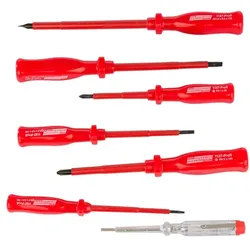MANNESMANN E-Schraubendrehersatz (7-tlg.) Schraubendrehersatz  M 1187-PROFI