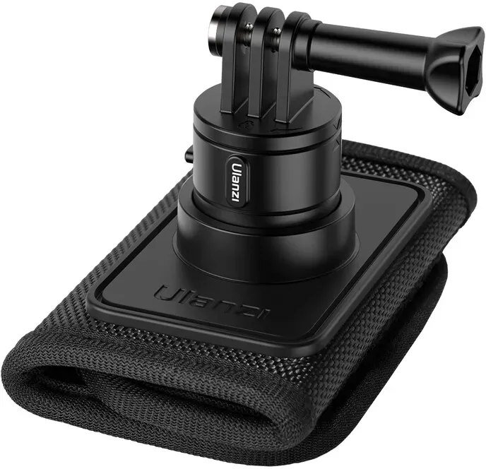 Ulanzi CO62 Go-Quick II Magnetische Rucksackhalterung für GoPro Hero 12, 11, 10, 9, 8, 7, 6, 5, 4, Session 3+, 3, 2, 1 Max, DJI Osmo Action, Insta360, Action-Kameras, Rucksackgurthalterung für Smartphone mit Unterstützung für vertikale Aufnahmen