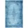 tesso living MARYLOU Designer-Teppich 80 x 145 cm Blau/Mehrfarbig