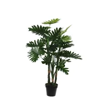 Mica decorations Mica Philodendron im Plastik Topf grün, 100