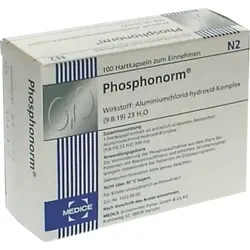 PHOSPHONORM Hartkapseln 1X100 St Hartkapseln