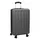 vidaXL Klappbarer Koffer Hartschale 24'' Dunkelgrau 43x27x66 cm ABS