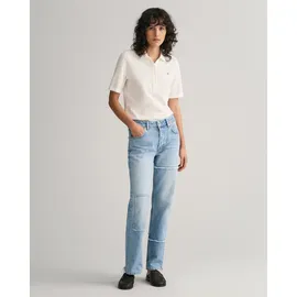 GANT Slim Shield Kurzarm-poloshirt Eggshell XS