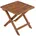Beistelltisch 40 x 40 x 40 cm Braun