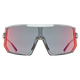 Uvex Sportstyle 235 - 100% UVA-, B, C Schutz - Smoke Transparent/Mirror Red