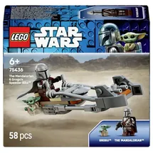 LEGO Star Wars Der Mandalorianer und Grogu auf ihrem Speeder Bike 75436