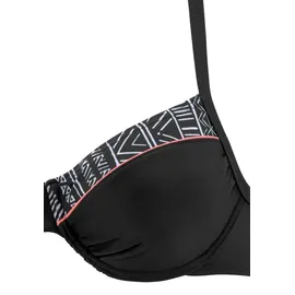 KangaROOS Bügel-Bikini Damen Schwarz 36 Cup C