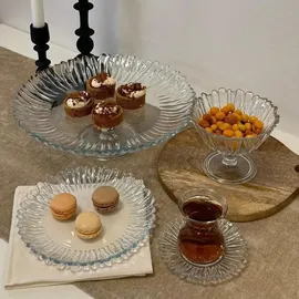 Pasabahce Aurora 20-teiliges Servierset, ideal für Tee- & Kaffeerunden