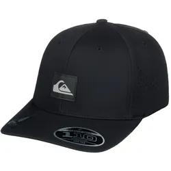 Fitted Cap QUIKSILVER "Adapted", Herren, schwarz, Kunstfaser, Caps