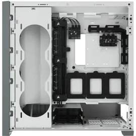 Corsair iCUE 5000X RGB TG (ATX, mATX, Mini-ITX, E-ATX), PC Gehäuse, Weiss