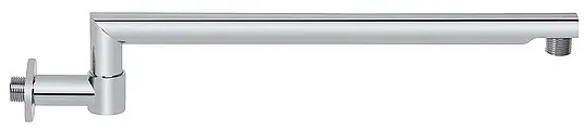 Wand-Anschlussrohr Rondo, Länge 425 mm, Messing verchromt 180° schwenkbar - 93 035 09