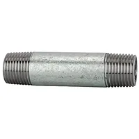 Riegler Rohrdoppelnippel 23, AG/AG, R 3, Länge 180,0 mm