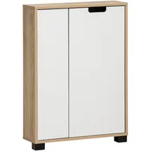 Schildmeyer Emmik Stauraumschrank 59,8 x 19,6 x 85,2 cm Weiß