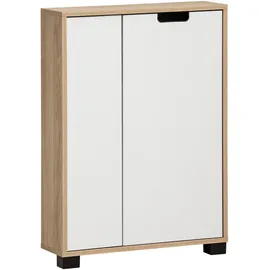 Schildmeyer Emmik Stauraumschrank 59,8 x 19,6 x 85,2 cm Weiß