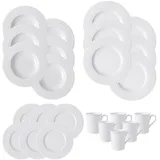 Villeroy & Boch Cellini Geschirr-Set 24er Set weiß