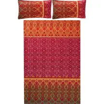 REDBEST Renforcé Rot 200 x 200 cm + 2 x 40 x 80 cm
