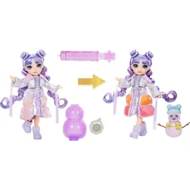 MGA Entertainment Rainbow High Winter Wonderland Doll- Purple