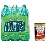 Acqua Di Nepi Acqua Minerale Effervescente Naturale 6x1,5L+Polpa 400g