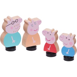 Boti Peppa Pig Spielfiguren Family Wood, 4st.