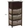 Mobili Rebecca Rebecca Mobili Schrank 80 x 40 x 27 cm Braun