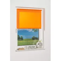 K-HOME 541831-2 Klemmfix-Minirollo, Orange Tageslicht 50 x 150 (B
