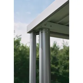 Biohort AvantGarde A1 1,8 x 1,8 m silber-metallic Doppeltür