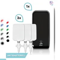 Blanc HYGIENIC Schaumseifenspender SENSOR Schwarz