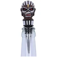 Nemesis Now Offizielles Lizenzprodukt Iron Maiden Book of Souls, Flaschenverschluss, Silber, 10 cm