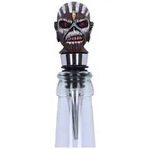 Nemesis Now Offizielles Lizenzprodukt Iron Maiden Book of Souls, Flaschenverschluss, Silber, 10 cm