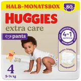 Huggies Pants Extra Care mit Disney-Design Größe 4, 80 Windeln (2x40), Halb-Monatsbox