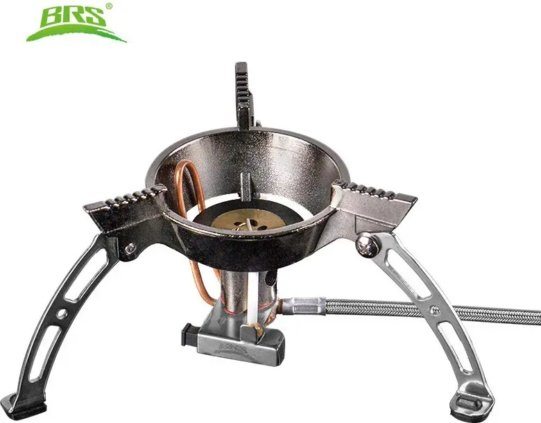 BRS Camping-Gasgrill aus der 11-Serie mit Tragetasche und multifunktionalem Adapter, 3240 W