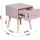 Mobili Rebecca Nachttisch Pink, Holzwerkstoff, Rechteckig, 35x44x35 cm, Kinder- - Jugendzimmer, Kindermöbel, Kinderregale