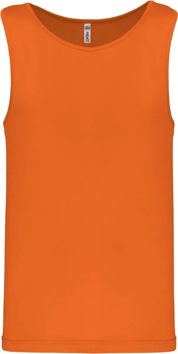 Kariban ProAct Herren Sport Shirt ärmelllos Tank Top PA441 fluorescent orange M