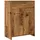 vidaXL Badschrank Altholz-optik 60x33x80 cm Holzwerkstoff