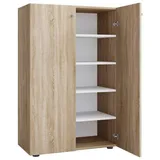 VCM Schuhrschrank Lona XL ca.70x110x39cm Eiche Dekor
