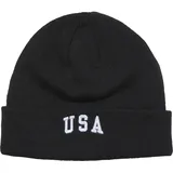 Mister Tee USA Beanie Schwarz