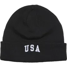 Mister Tee USA Beanie Schwarz