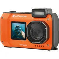 AgfaPhoto AGFA WP9500OG - Digitalkamera, 24 MP, 4K Videos, wasserdicht, orange