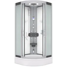 AcquaVapore Dampfdusche Duschkabine Sauna Dusche D58-60M2 100x100 cm ohne 2K Scheiben Versiegelung