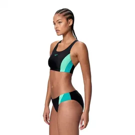 Speedo Bikini Damen Anthrazit/Mayan Blau 36