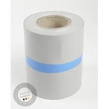 ABZ-Zaunsysteme GmbH ABZ SIGMA Sichtschutzstreifen 26 m beidseitig UV-schutzlackiert silbergrau