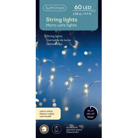 Kaemingk LED-Lichterkette Batterie 2,95 m warmweiß