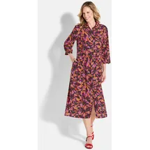 GOLDNER Hemdblusenkleid Rot 54