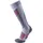 Uyn All Mountain Skisocken Damen light grey melange/coral 35-36